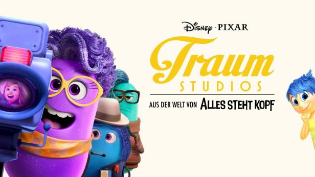 Szene mit den Emotionen aus dem Film „Alles steht Kopf“ von Disney Pixar.