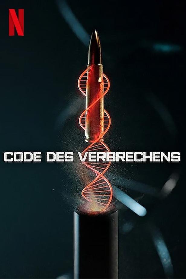 Das Poster für „Code des Verbrechens“ zeigt eine Kugel mit einer DNA-Doppelhelix.