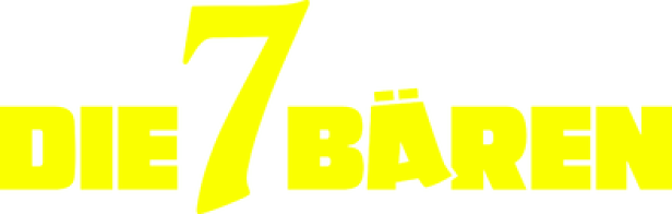 Das gelbe Logo von „Biohazard 7“ auf schwarzem Hintergrund.