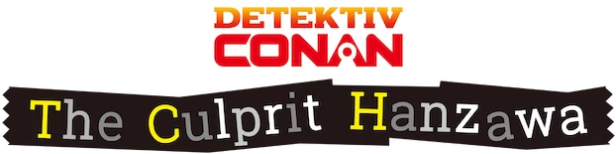 Logos für „Detektiv Conan“ und „The Culprit Hanzawa“.