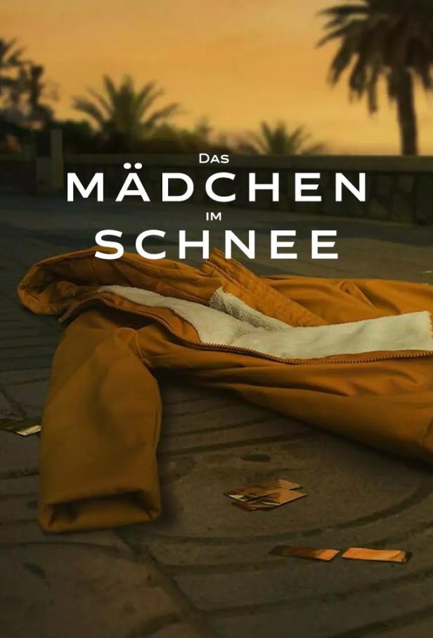 Das Filmplakat für „Das Mädchen im Schnee“ zeigt eine Jacke auf dem Boden.