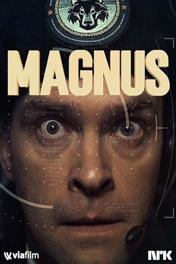 Das Gesicht von Magnus, dem Protagonisten der gleichnamigen Serie, ist nah aufgenommen.