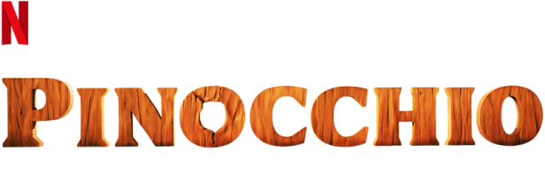 Das Logo für „Guillermo del Toro’s Pinocchio“ auf Netflix.