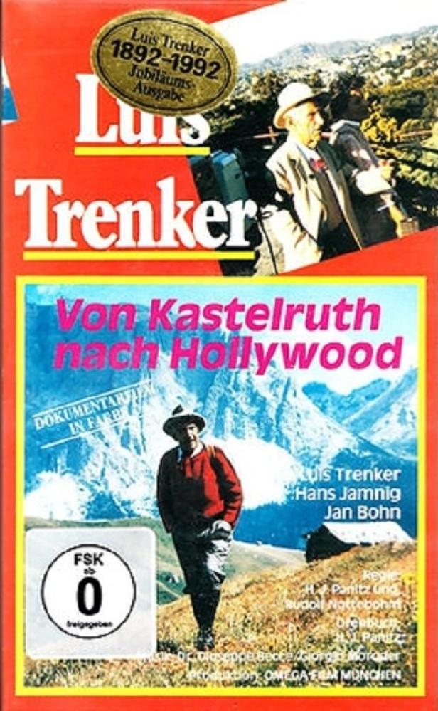 Das Cover der Dokumentation „Luis Trenker – Von Kastelruth nach Hollywood“.