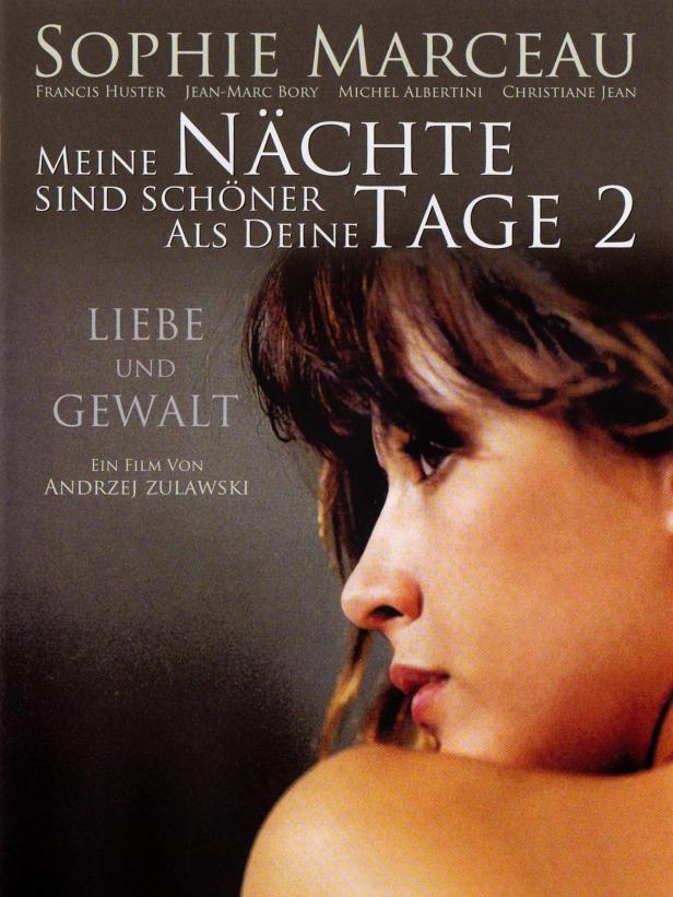 Das Filmplakat für „Meine Nächte sind schöner als deine Tage 2“ mit Sophie Marceau.