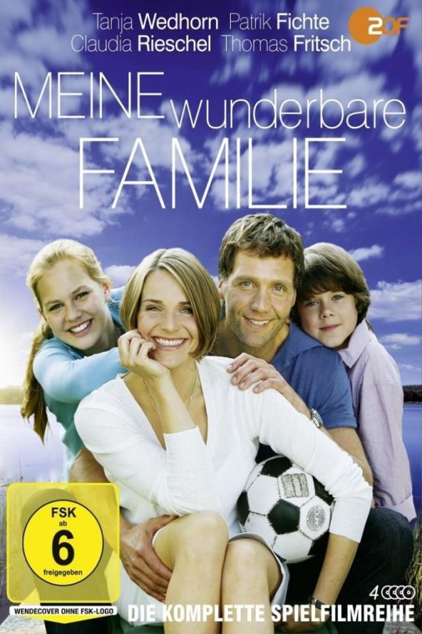 Das Cover der DVD „Meine wunderbare Familie“ mit den Schauspielern Tanja Wedhorn und Patrik Fichte.