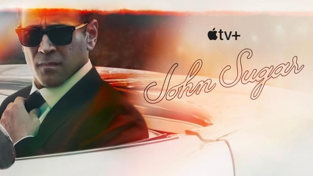 Colin Farrell als John Sugar in der gleichnamigen Apple TV+ Serie.