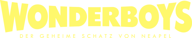 Das Logo des Films „Wonderboys: Der geheime Schatz von Neapel“.