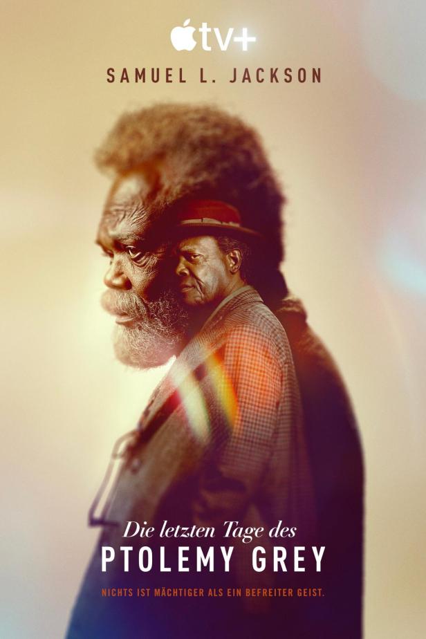 Das Poster für „Die letzten Tage des Ptolemy Grey“ mit Samuel L. Jackson.