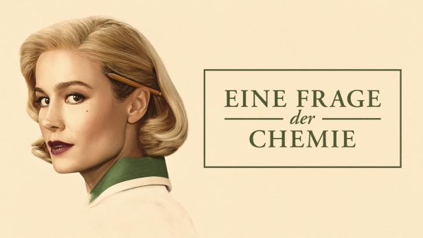 Das Poster für „Eine Frage der Chemie“ zeigt eine Frau mit einem Bleistift im Haar.