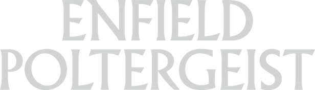 Das Logo des Films „Enfield Poltergeist“.