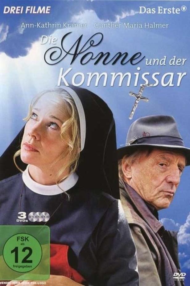 Das Cover des Films „Die Nonne und der Kommissar“ mit Ann-Kathrin Kramer und Günther Maria Halmer.