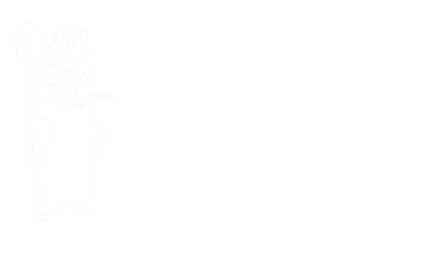 Das Disney-Logo und der Titel „An die Töpfe, fertig, lecker!“ mit einer Cartoon-Maus als Koch.