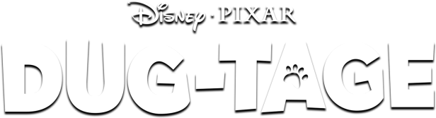 Das Logo von „Dug-Tage“ von Disney Pixar.