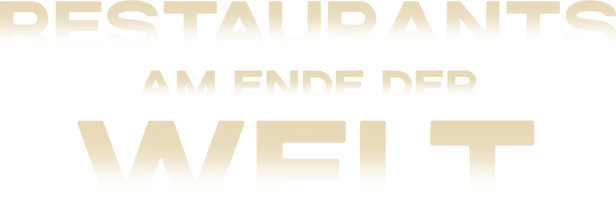 Das Logo für „Restaurants am Ende der Welt“.