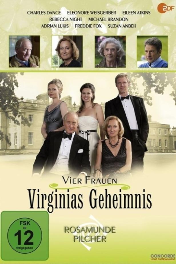 Das Cover des Films „Vier Frauen – Virginias Geheimnis“ nach einem Roman von Rosamunde Pilcher.