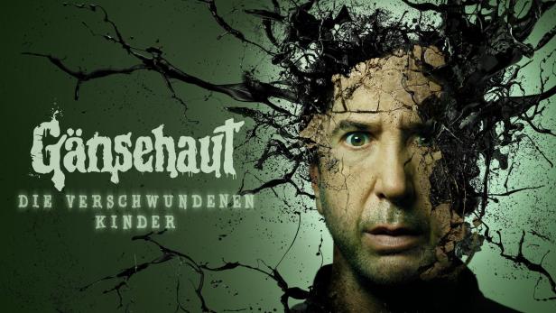 Ein Mann mit besorgtem Blick, dessen Gesicht teilweise von dunklen, tentakelartigen Formen bedeckt ist.