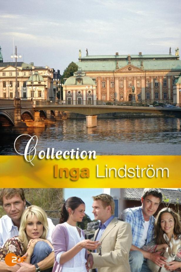 Das Cover der „Inga Lindström Collection“ zeigt Paare vor der Kulisse von Stockholm.