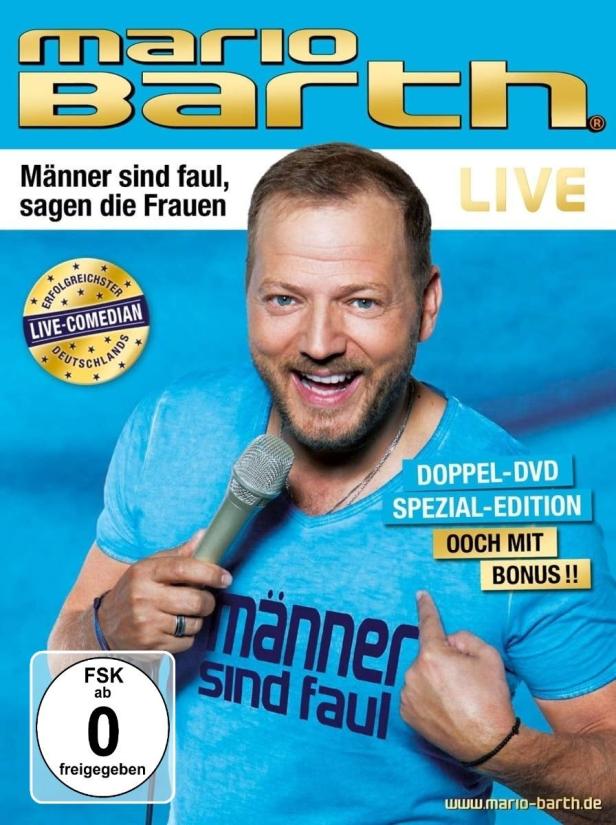 Das Cover der Doppel-DVD „Männer sind faul, sagen die Frauen“ von Mario Barth.