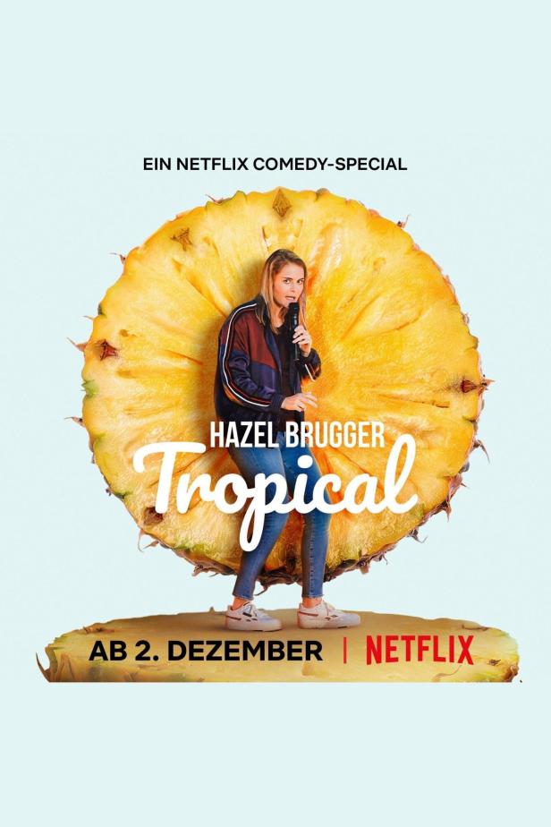 Das Netflix Comedy-Special „Tropical“ mit Hazel Brugger ab dem 2. Dezember.