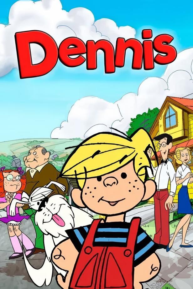 Das Titelbild der Zeichentrickserie „Dennis“.