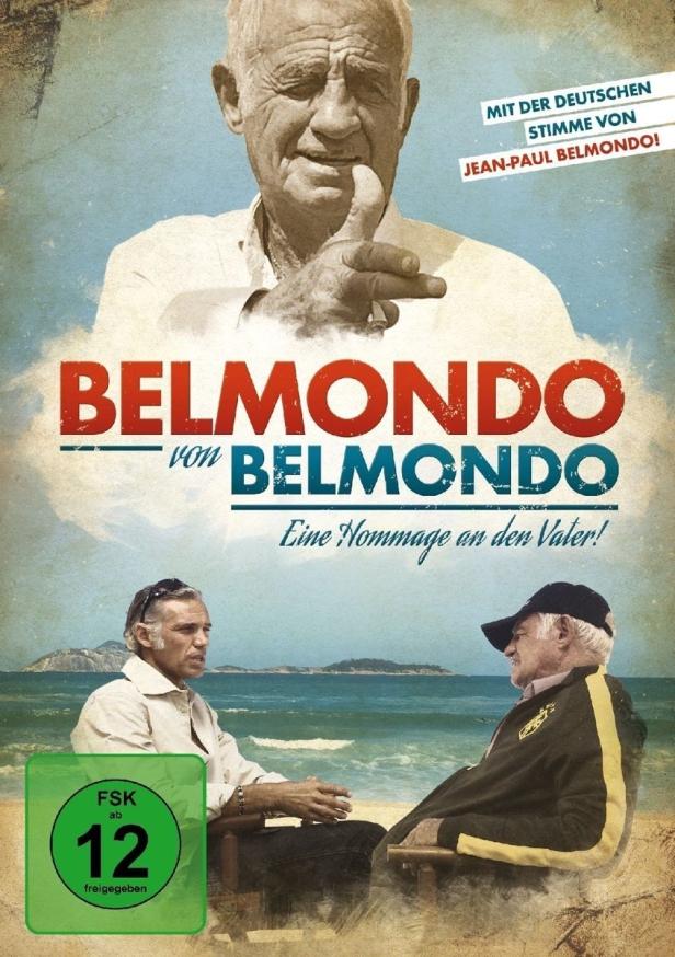 Das Filmplakat für „Belmondo von Belmondo: Eine Hommage an den Vater!“ zeigt Jean-Paul Belmondo.