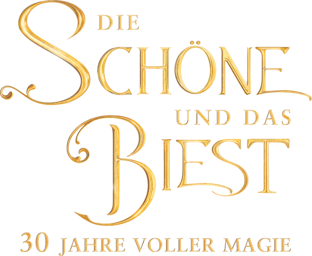 Logo für „Die Schöne und das Biest“, 30 Jahre voller Magie.