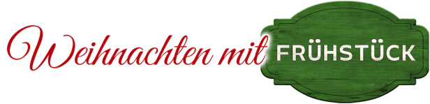 Das Schild wirbt für ein „Weihnachten mit Frühstück“.