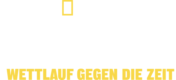 Das National Geographic-Logo und der Titel „Tsunami: Wettlauf gegen die Zeit“.