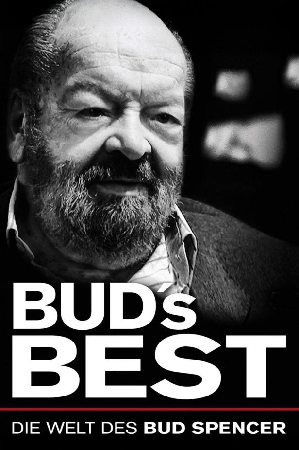 Das Cover von „Buds Best – Die Welt des Bud Spencer“ zeigt ein Porträt von Bud Spencer.