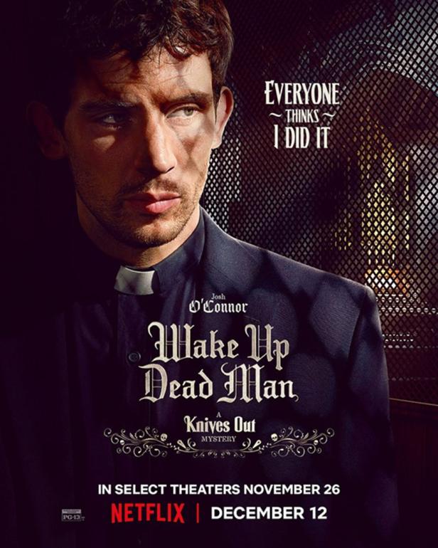 Josh O’Connor in seiner Filmrolle im Beichtstuhl