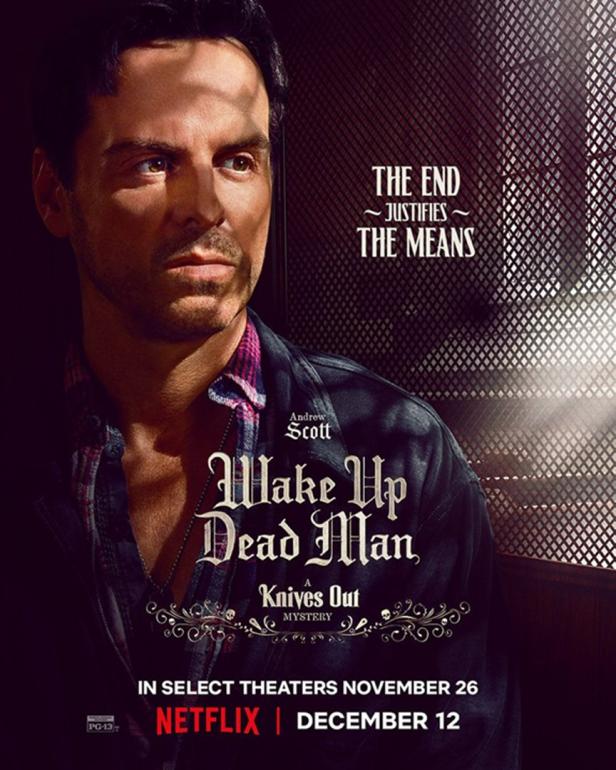 Andrew Scott in seiner Filmrolle im Beichtstuhl