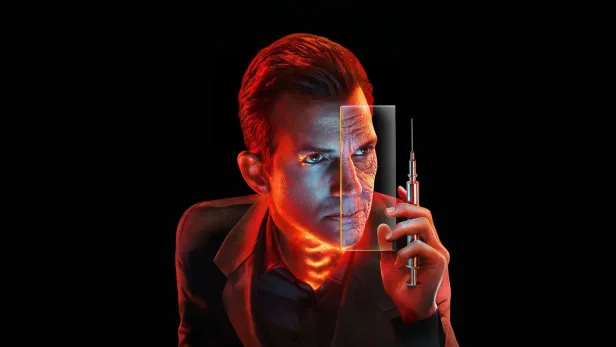 Ashton Kutcher mit der Beauty-Spritze