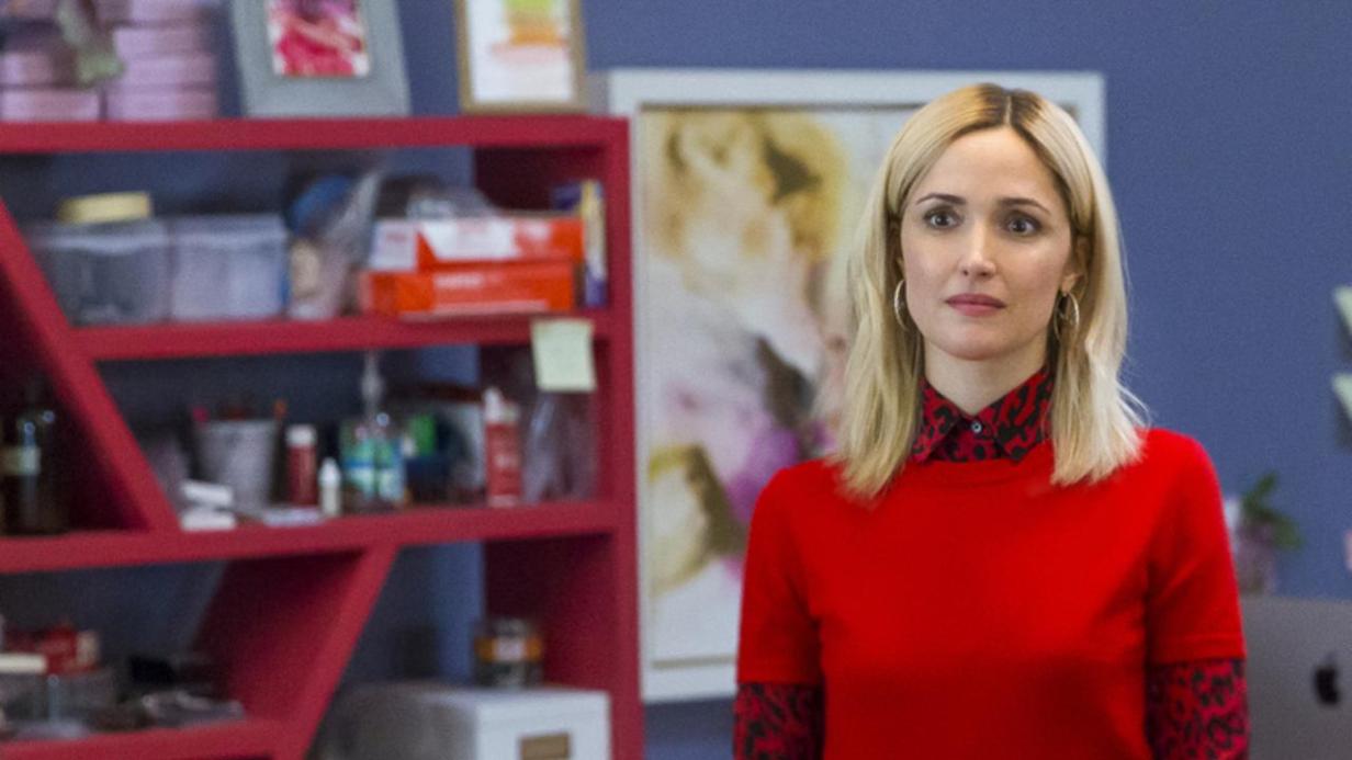 Rose Byrne rotes Haar