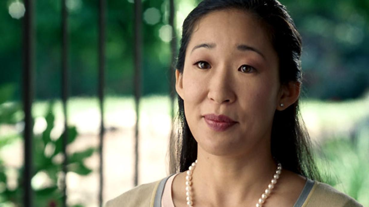 Sandra Oh Schauspielerin nimmt an QueenBegräbnis teil