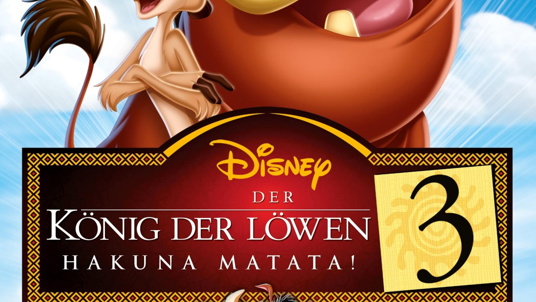 König Der Löwen 3 Hakuna Matata Ganzer Film Deutsch