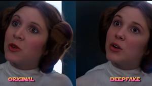 Deepfake-Video: Millie Bobby Brown wird zu Prinzessin Leia