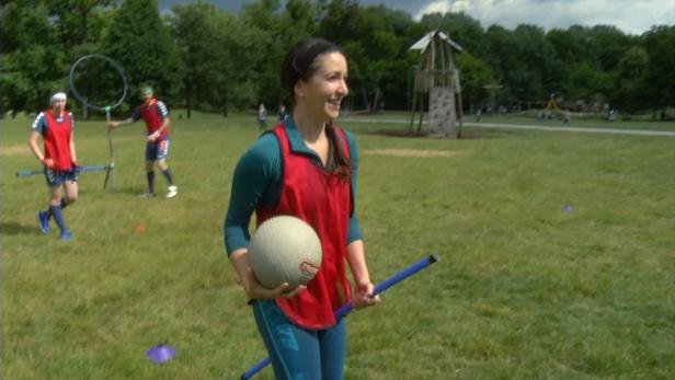 Quidditch auf der Jesuitenwiese