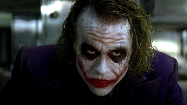 Heath Ledger als The Joker in &quot;The Dark Knight&quot;