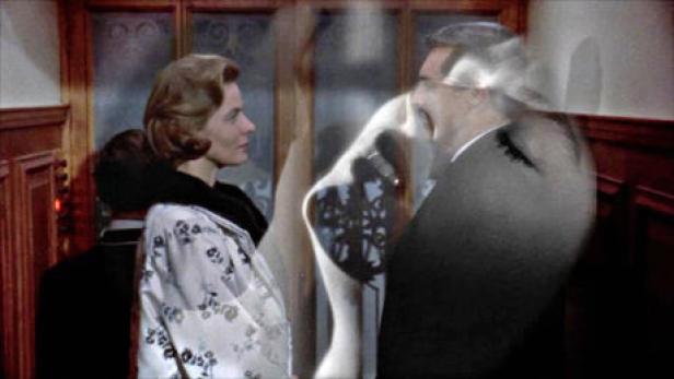 Eine Szene mit Ingrid Bergman und Cary Grant aus dem Film „Berüchtigt“.