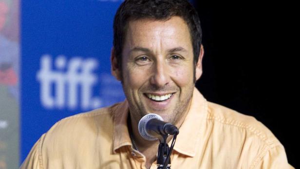Actor Sandler attends a news conference to promote