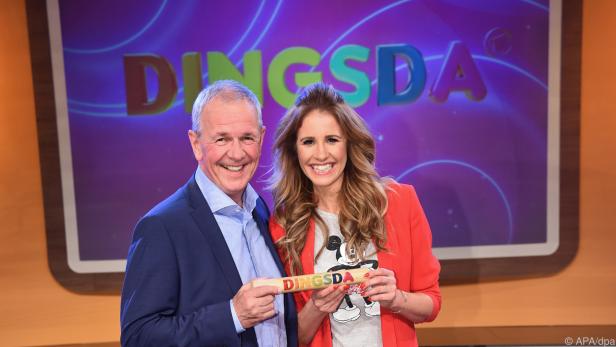 Ur-Moderator Fritz Egner übergibt an Mareile Höppner