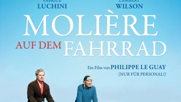 Molière auf dem Fahrrad