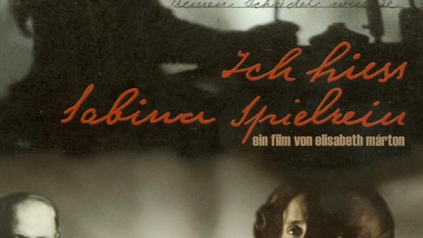 Das Filmplakat für „Ich hiess Sabina Spielrein“ zeigt Sabina Spielrein, Sigmund Freud und Carl Jung.