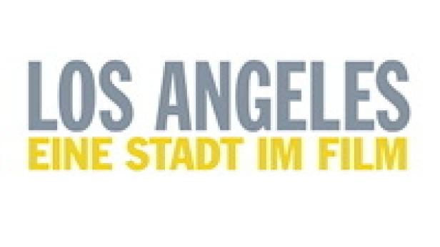 Das Logo der Ausstellung „Los Angeles. Eine Stadt im Film“.