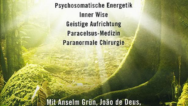 Das Cover des Films „Auf den Spuren der Heilung“ zeigt einen moosbewachsenen Wald.