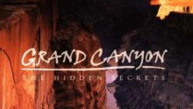 Das Cover des Films „Grand Canyon: The Hidden Secrets“ zeigt eine Ansicht des Grand Canyon.