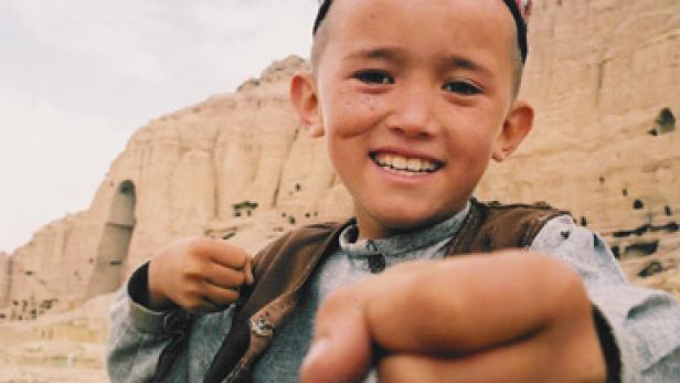 The Boy who Plays on the Buddhas of Bamiyan