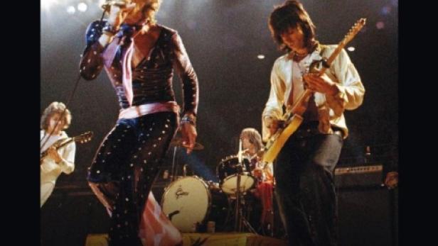 Werbeplakat für den Konzertfilm „The Rolling Stones: The Exile on Main Street – American Tour 1972“.