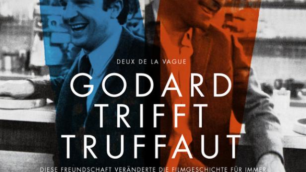 Das Filmplakat zu „Godard trifft Truffaut“ zeigt die beiden Regisseure.